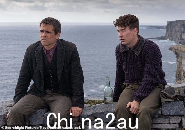 演员表:The Banshees Of_Inisherin_Martin_McDonagh_s_film_about_two_-m-140_1677462309545.jpg” a Cast in a Motion Picture,以及对 Colin Farrell(左)i 和 Barry Keoghan(右)的个人点头