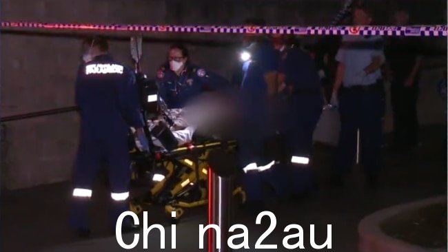 武装人员被紧急送往医院但不治身亡。图片:已提供