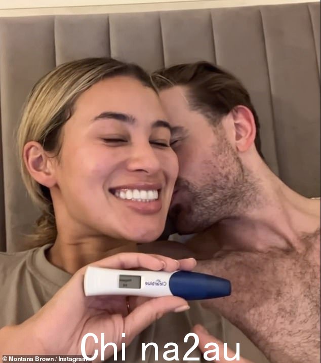 Loved-up : 她在平安夜上 Instagram 与她的 120 万粉丝分享喜讯