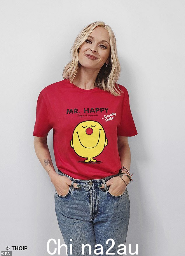 Comic Relief 将于 2023 年 3 月 17 日星期五回归,名人将全力支持今年与 TK Maxx 的 Mr. Men 活动以筹集资金(图为 Fearne Cotton)