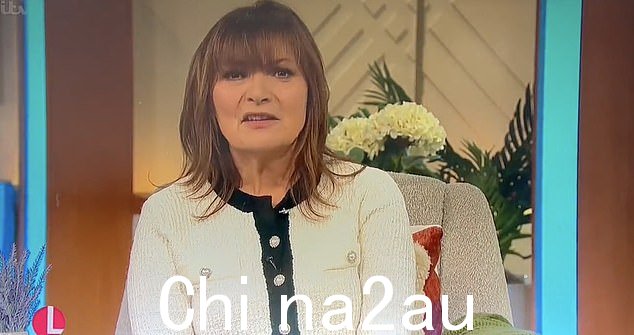 反击:Lorraine Kelly 猛烈抨击周三抨击她外表的网络喷子