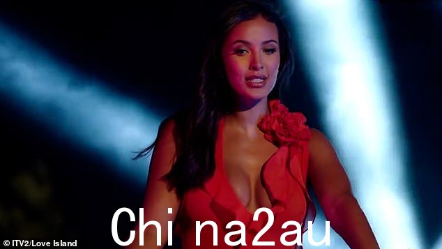 外观:Maya Jama 将在周三的爱情岛剧集中亮相,因为她准备进行“残酷的”大规模倾销