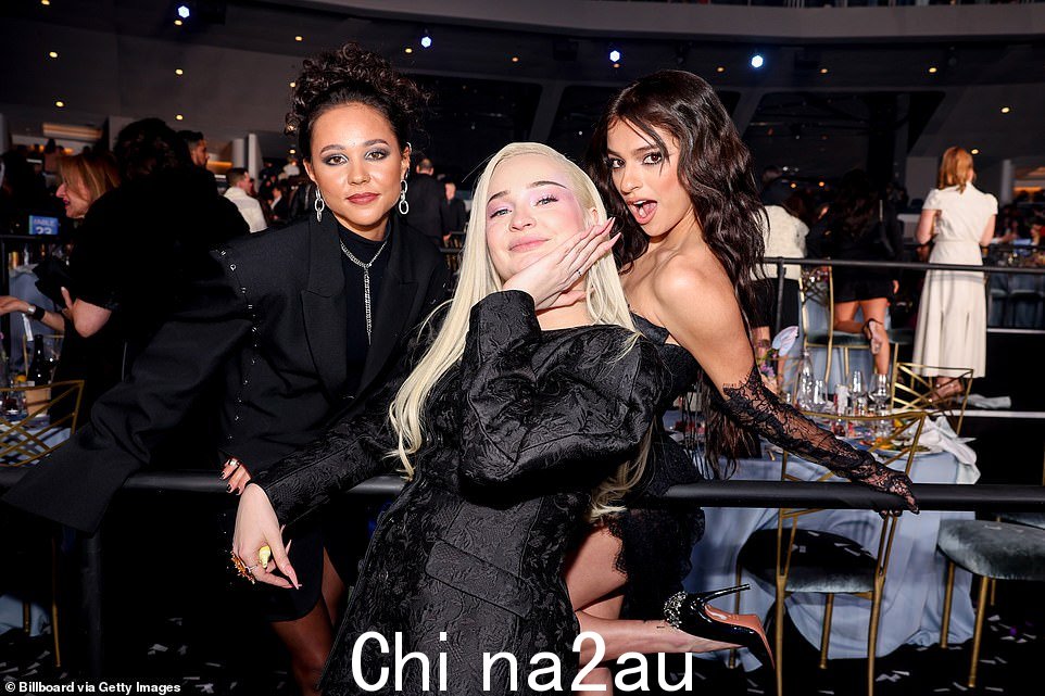 Stars: (L-R) Bryana Salaz, Kim Petras and Bryana Salaz