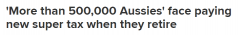 税率翻倍！工党拟出台新税法 逾50万澳人或受影响（图）