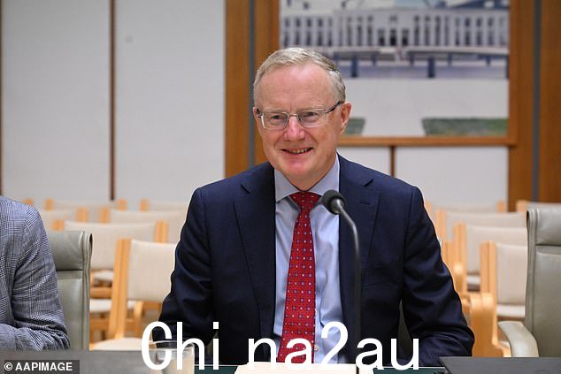 自 2022 年 5 月以来,可变抵押贷款的每月还款额飙升了 42%,当时澳大利亚央行开始了九次加息中的第一次(图为澳大利亚储备银行行长 Philip Lowe)