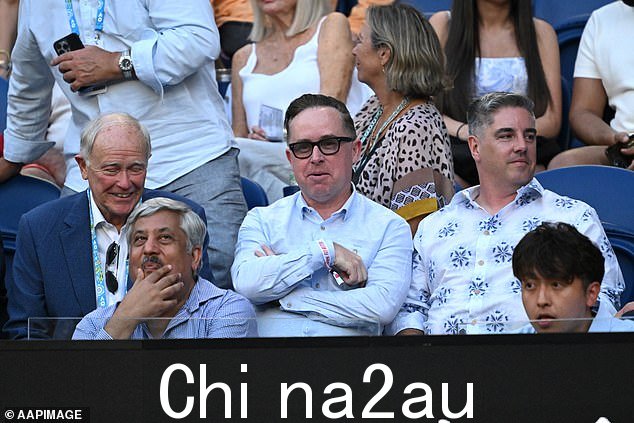 Qantas 老板 Alan Joyce(上个月澳大利亚网球公开赛上的照片)最近宣布该航空公司“回到了最佳状态”