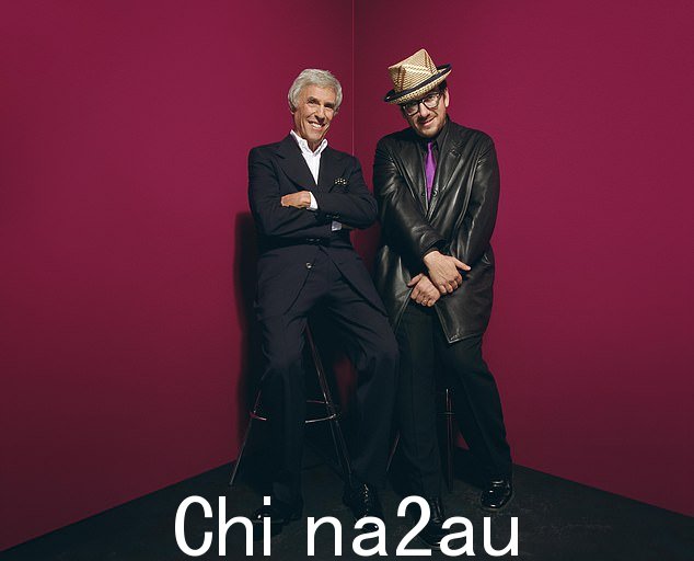Burt Bacharach 和 Elvis Costello(如图)在 1990 年代相遇后结成了强大的联盟