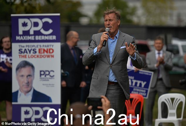 Maxime Bernier,加拿大人民党领袖,说允许“假扮女性的强奸犯”在女子监狱服刑是“疯狂的”