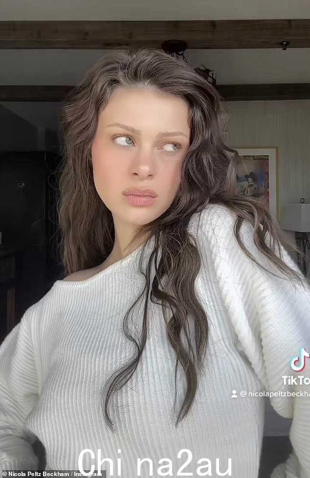 戏剧?尼古拉的粉丝质疑她与婆婆维多利亚的“不和”是否真的结束了,因为她周六发布了一段神秘的 TikTok 视频