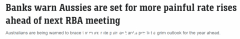 下周二，澳洲联储或连续第10次加息！但这不会是最后一次......（照片）