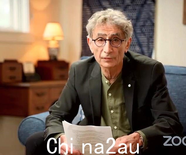 与 Gabor Maté 博士一起,“创伤专家”和哈马斯和致幻药物的支持者,整个事情感觉就像成人订阅网站 OnlyFans 上的会议。 class=