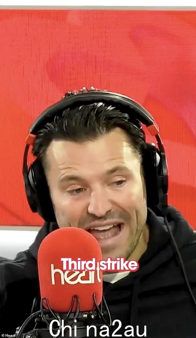 失望:Mark Wright 在他的 Heart 节目中感到震惊,因为他发现自己不会成为 Olly Murs 婚礼的伴郎或伴郎