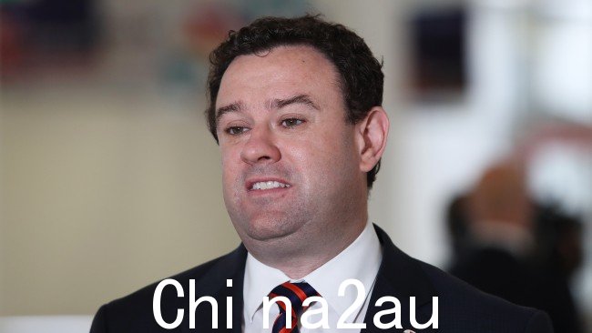 前新南威尔士州贸易部长 Stuart Ayres 也在诉讼中被点名。图片：Brett Costello