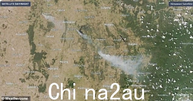 昨天下午4点,新南威尔士州中部爆发多处丛林大火,其中两处达到紧急状态