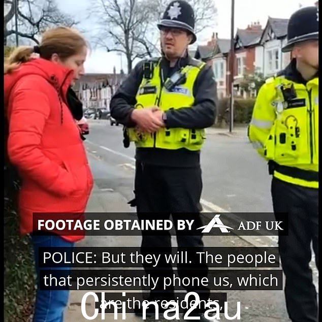 网上分享的视频显示,反堕胎组织 March for Life UK 的负责人 Isabel Vaughan-Spruce 在伯明翰 Kings Norton 的 BPAS Robert Clinic 外被捕