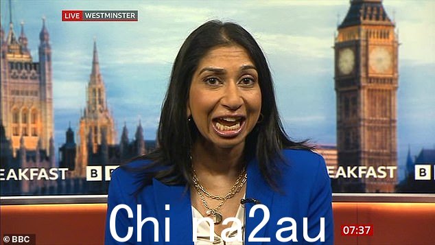 Suella Braverman 今天听起来很挑衅,因为联合国谴责阻止英吉利海峡移民在英国申请庇护的计划