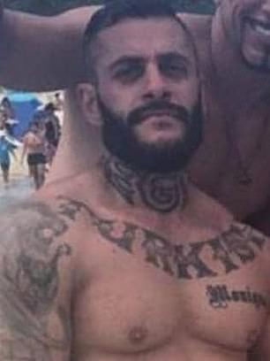 Nazlioglu(上图)曾被指控杀害了一名 Comanchero 总裁,据报道在他死前几周与另一名高级成员意见不合