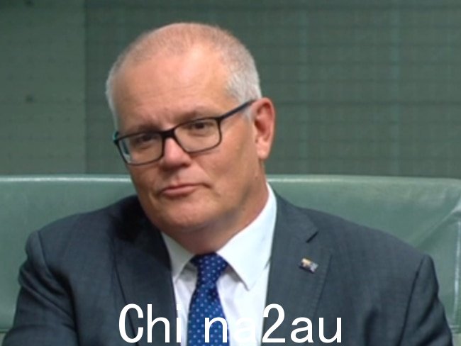 前总理 Scott Morrison 受到两国的赞扬星期四,他在 AUKUS 中扮演的角色在过道的两侧。图片:Sky News Australia