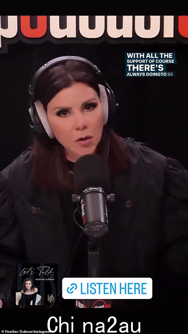 '他们离真相最远':Heather Dubrow 猛烈抨击怀疑论者,质疑她为何宣布她 12 岁的孩子出柜为变性人