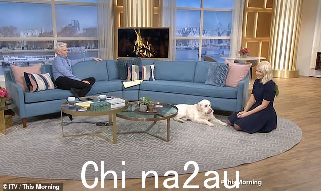'她是从她妈妈那里得到的!'霍莉·威洛比 (Holly Willoughby) 在星期四的《今早》(This Morning) 上表演了一个令人印象深刻的把戏后,对她的“聪明”狗贝利 (Bailey) 滔滔不绝。从她妈妈那里得到的!霍莉·威洛比 (Holly Willoughby) 在星期四的今早 (This Morning) 上表演了令人印象深刻的把戏后,对她的“聪明”狗贝利 (Bailey) 滔滔不绝地说</p><p class=