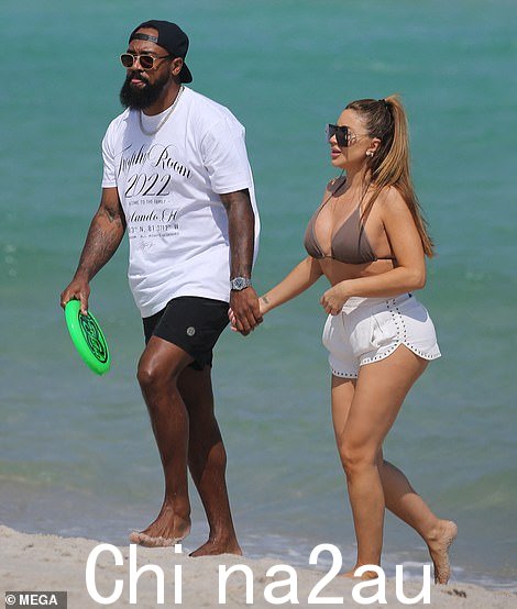 丰满;Larsa 在与 Marcus 消磨一天时展示了她丰满的乳沟