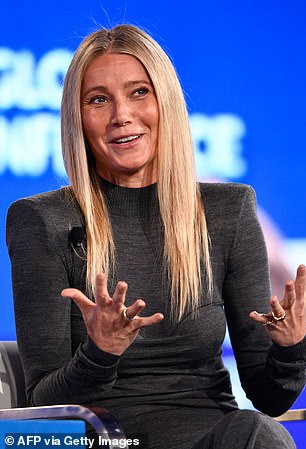 Lookalike: Gwyneth is pictured in May 2022