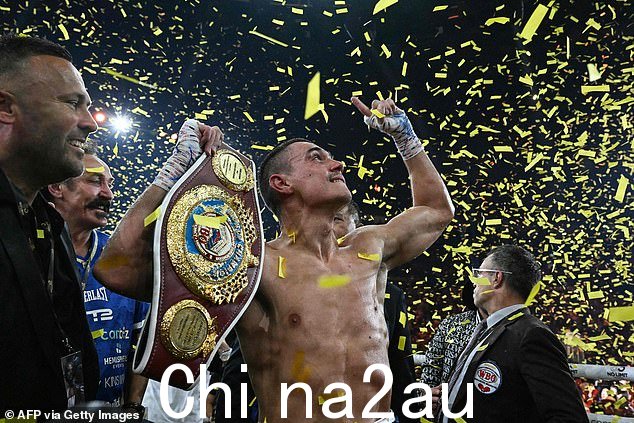 澳大利亚人仿效他的父亲传奇人物 Kostya 赢得世界拳击冠军