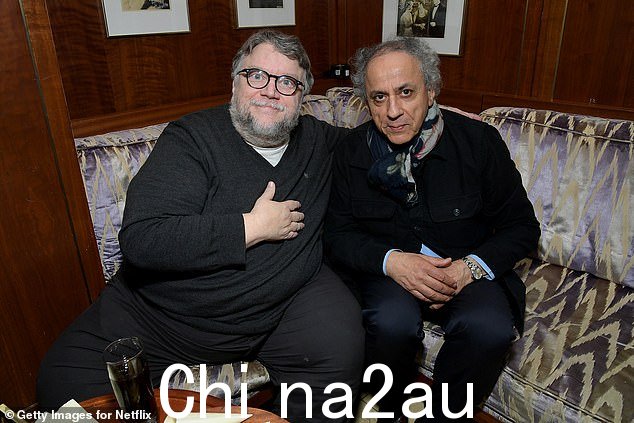 Legends: Academy Award-winning director Guillermo del Toro was cotagged with cinematographer Darius Khondji