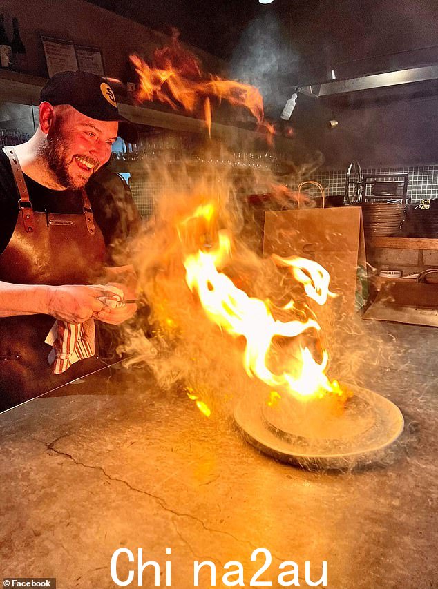 Darren Collier (pictured) has taken the decision to close his Melbourne restaurant SpitJack because he 'can’t really see things getting any better'