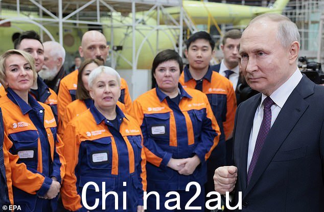 普京星期二sday 参观了俄罗斯布里亚特的乌兰乌德航空工厂,在那里他重申了他的观点,即俄罗斯作为一个国家的存在在战争中受到威胁
