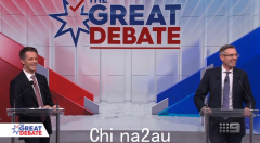 NSW大选中的“重头戏”！两党领导人展开电视辩论，物价、房价、育儿补贴引发双方热议（图）