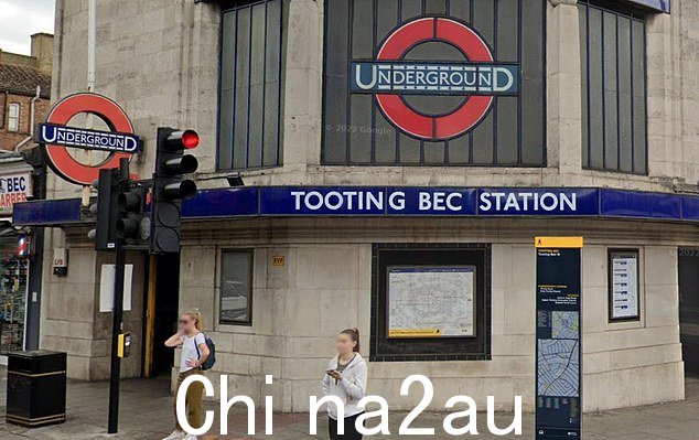 Tooting Bec 站,照片是通勤者拍的