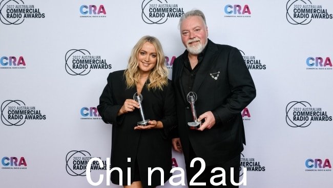 Kyle Sandilands 和 Jackie O 在最新的 GfK 收视率调查中主导了悉尼的早餐广播时段。图片:已提供。
