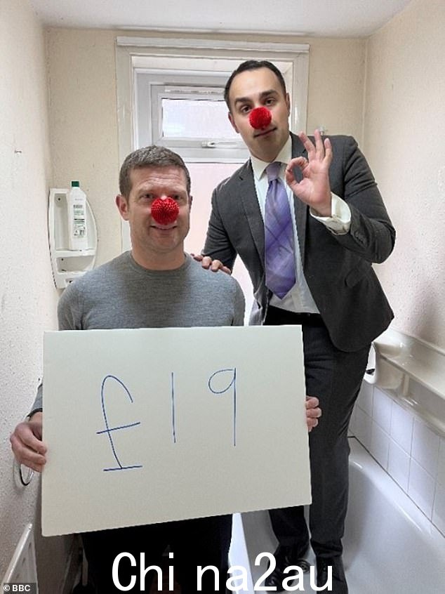 这里发生了什么事?周五晚上,Dermot O'Leary 正在访问小 bu想看看他们在做什么来为 Comic Relief 筹集资金