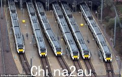 英国陷入停滞，因为铁路罢工意味着超过一半的服务被取消