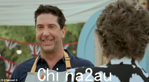 不幸事件:56 岁的大卫·施维默 (David Schwimmer) 在周日的名人烘焙大赛上有了一个充满希望的开端,但事情很快就分崩离析了 — 字面意思是