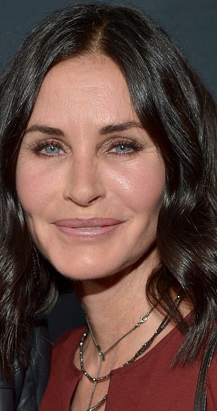 老友记明星 Courtney Cox 之前承认她“没有意识到”她在接受整容手术后看起来有多么“奇怪”(照片摄于 2015 年)