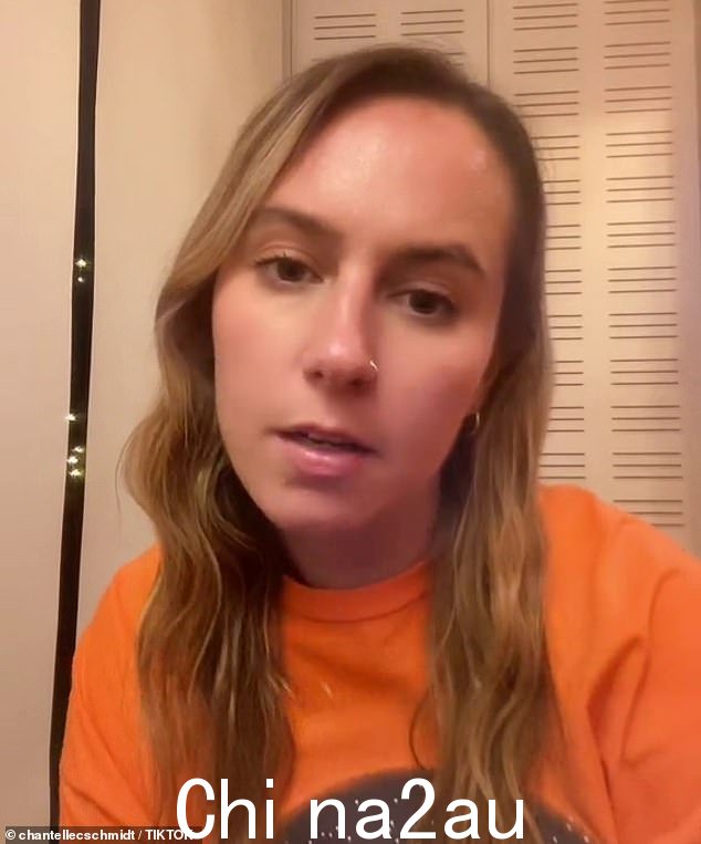 Chantelle Schmidt(如图)收到房东的电子邮件建议她的租金将从每两周 1,900 美元增加到 2,600 美元