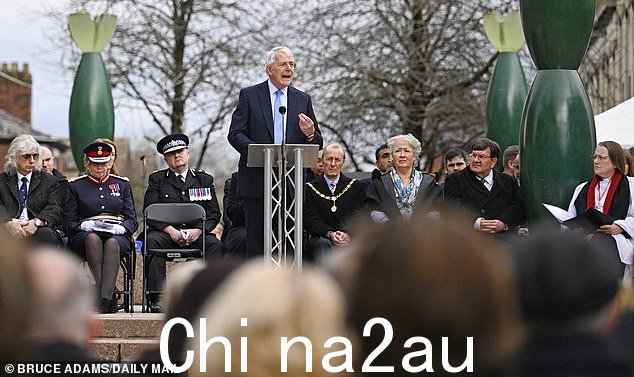 John Major 在 1998 年的贝尔法斯特协议中发挥了作用,该协议帮助结束了 The Troubles 的大部分暴力活动。今天他在纪念沃灵顿爆炸案遇难者的仪式上发表讲话