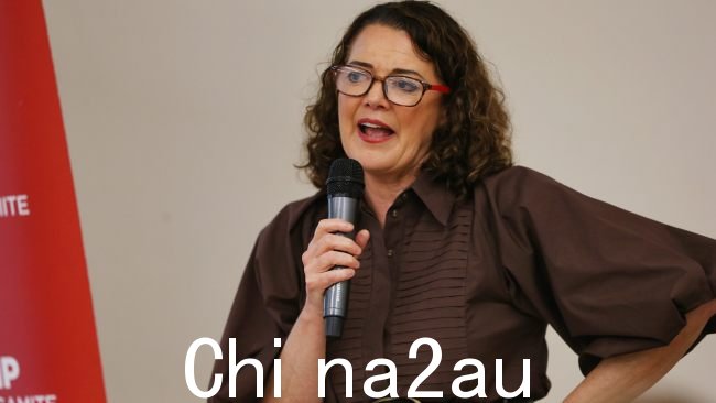 Corangamite MP Libby Coker 在周二的党团会议上提出了对该计划的担忧。图片:Alan Barber