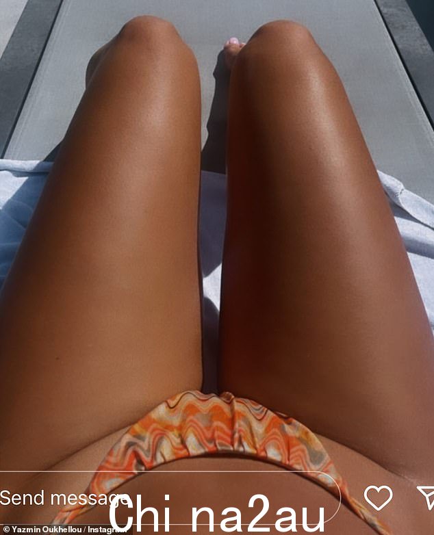 Bronzed:前 TOWIE 明星 - 她在 1 月份宣布她退出真人秀 - 去了 Instagram,在那里她上传了她一天的一瞥
