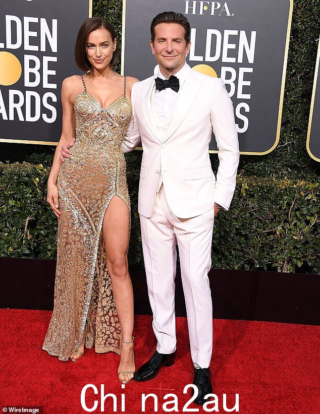Rekindling?在外出时没有看到 Bradley 的女朋友和 Lea 模特 Irina Shayk 的母亲,37 岁;图为 2019