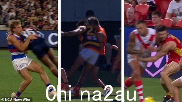 Kysaiah Pickett、Shane McAdam 和 Lance Franklin 都被停赛