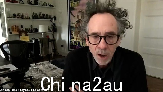 不高兴:在他的视频信息中,蒂姆说:'你好吉隆坡,我是蒂姆伯顿。我本来打算去那里,我已经打包好行李要来了,但我得到了Covid'