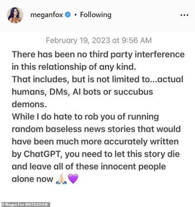 关闭谣言:删除她的 Instagram 后,梅根跳回社交媒体平台,坚称'没有任何类型的第三方推断'