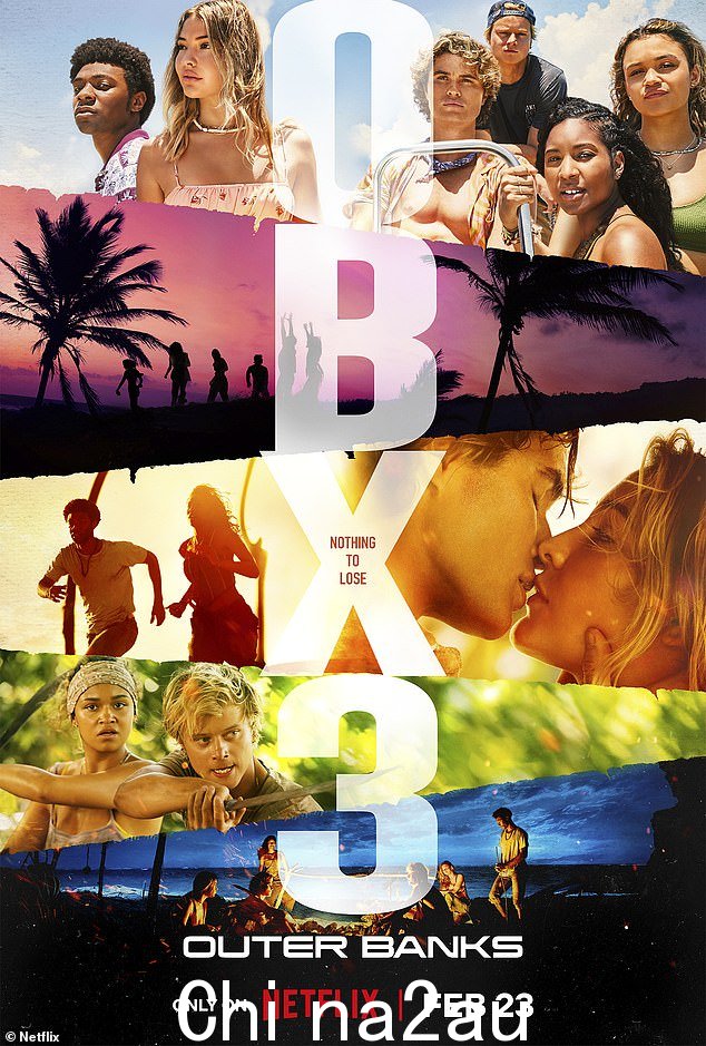 爱它:Outer Banks 第 3 季现在正在 Netflix 上播放