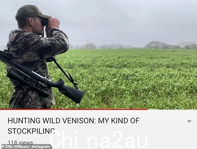 Shock! In March 2020, Ollie - who denied he is a trophy hunter - shocked fans by taking to social video with a video of himself shooting a deer and boasting about his kill