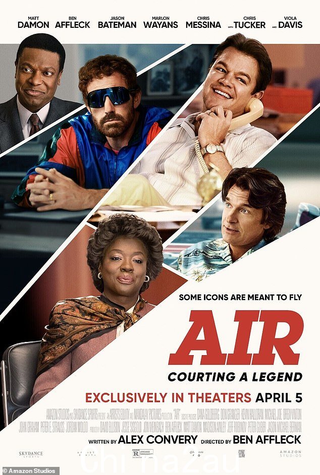 4 月 5 日在美国上映! Ben 和 Matt 一直在努力宣传他们在 Affleck 广受好评的体育剧 Air 中扮演 Phil Knight 和 Sonny Vaccaro 的角色,讲述 NBA 传奇人物迈克尔乔丹与耐克的原始交易
