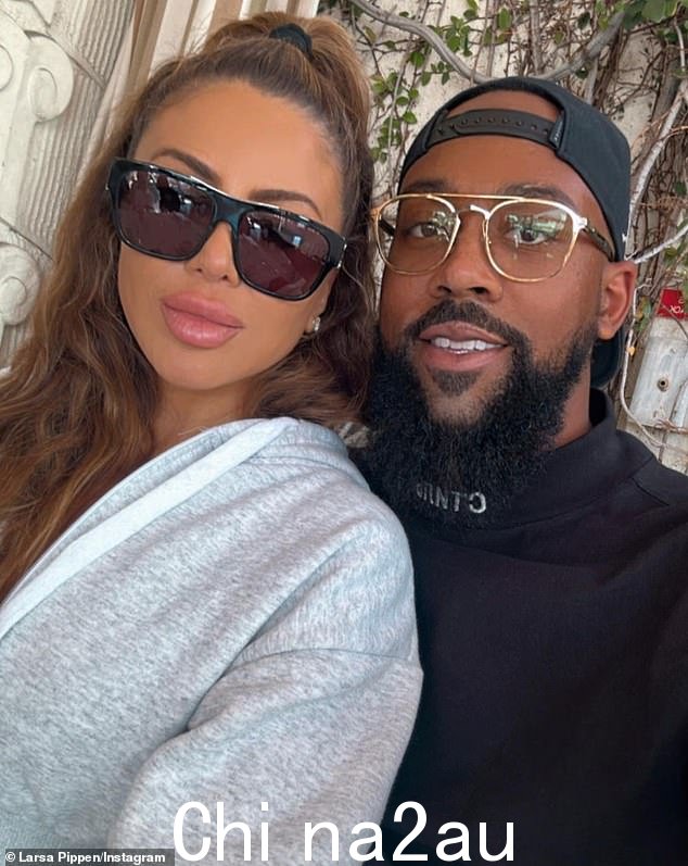 Loved-up:在重聚的过程中,Larsa 还谈到了她与 Michael Jordan 帅气的儿子 Marcus,32 岁的有争议的恋情