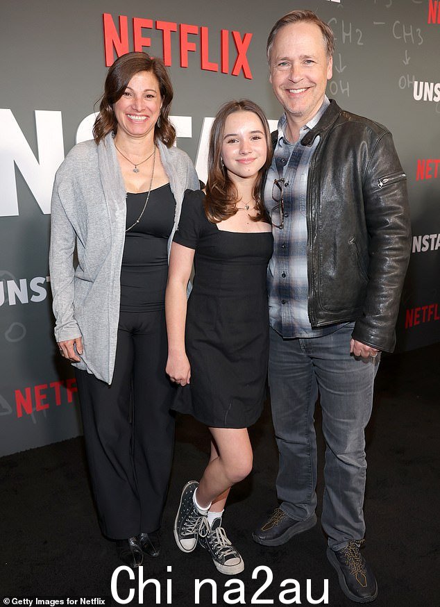 Parents: The answer is 13-year-old Mabel Painter Lowe. She is the daughter of 55-year-old actor Chad Lowe and his wife Kim Painter; seen Thursday in LA at the Unstable premiere
